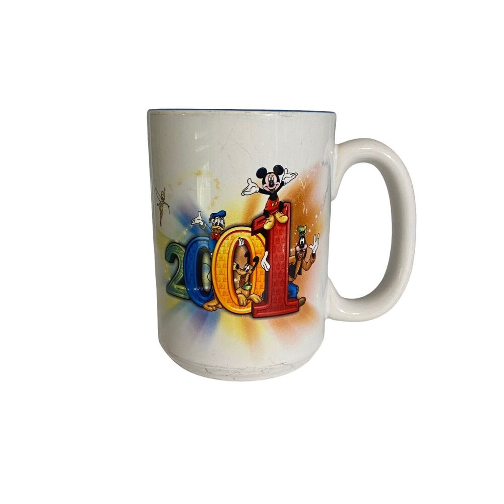 2001 Walt Disney World 14 Oz Coffee Tea Mug This Is The Start Of Something Big!